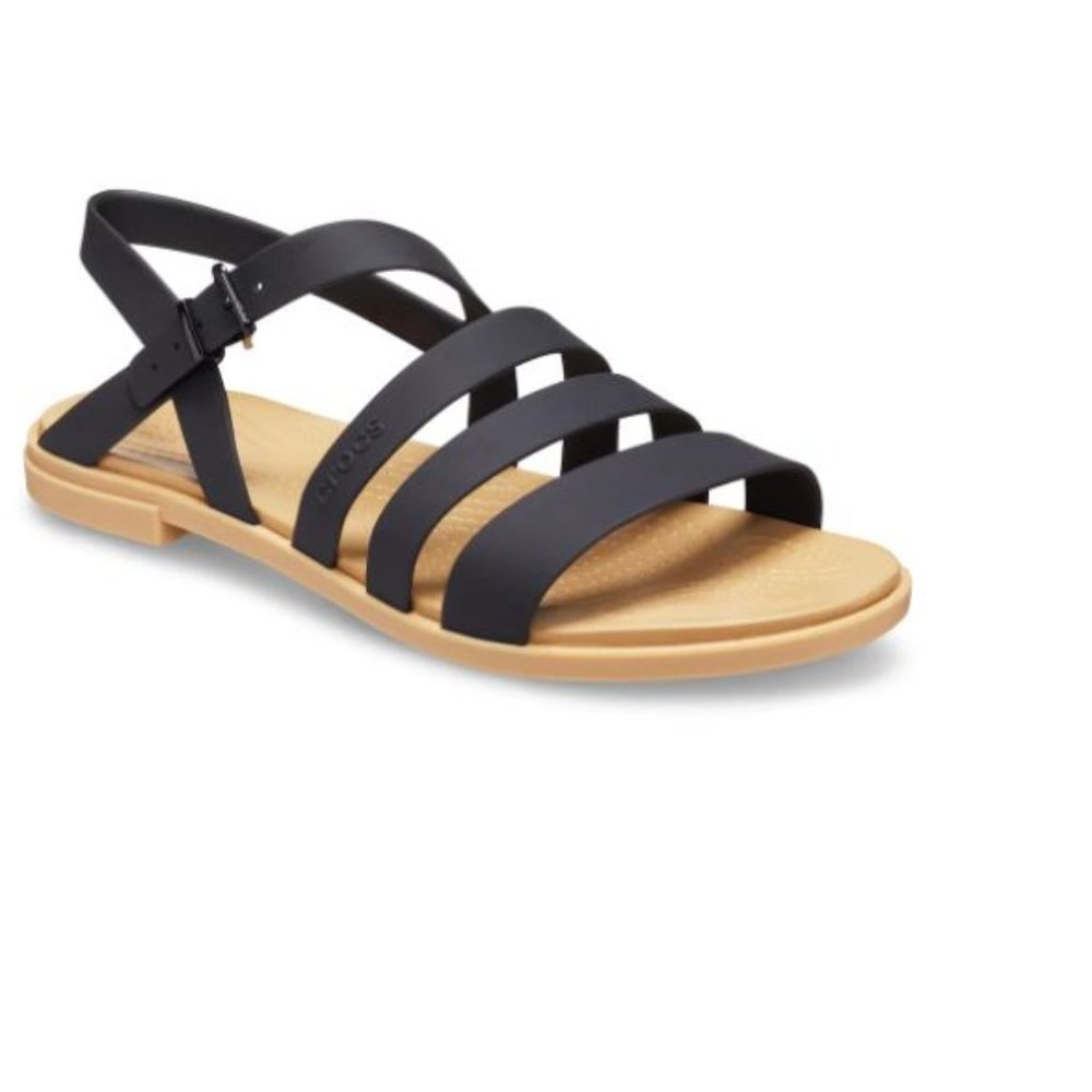 Crocs Tulum Women Sandal 206107-00W Black BRAND NEW